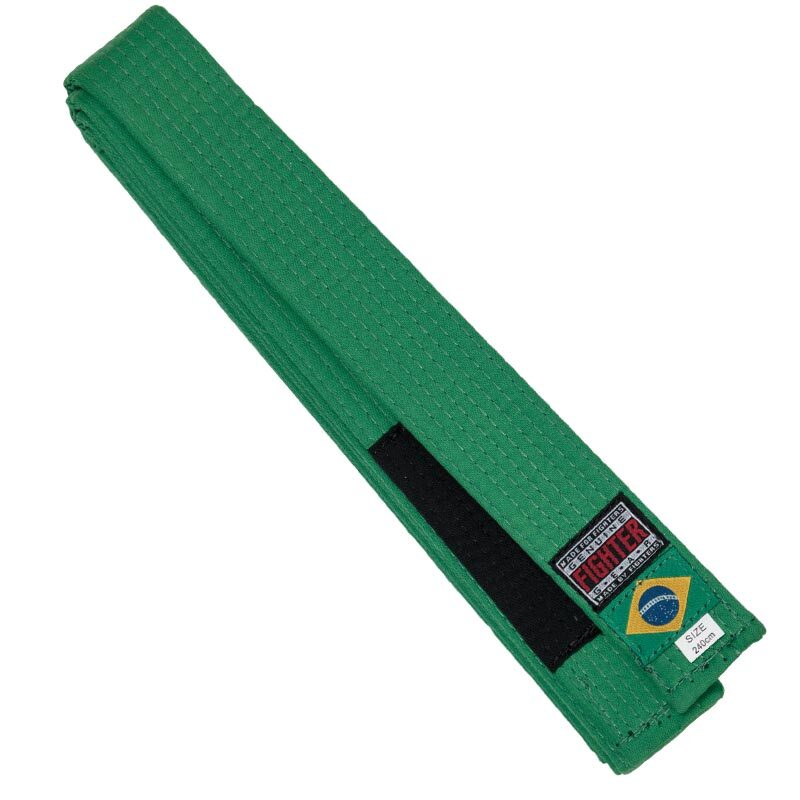 Fighter BJJ Bälte Grönt med Svart