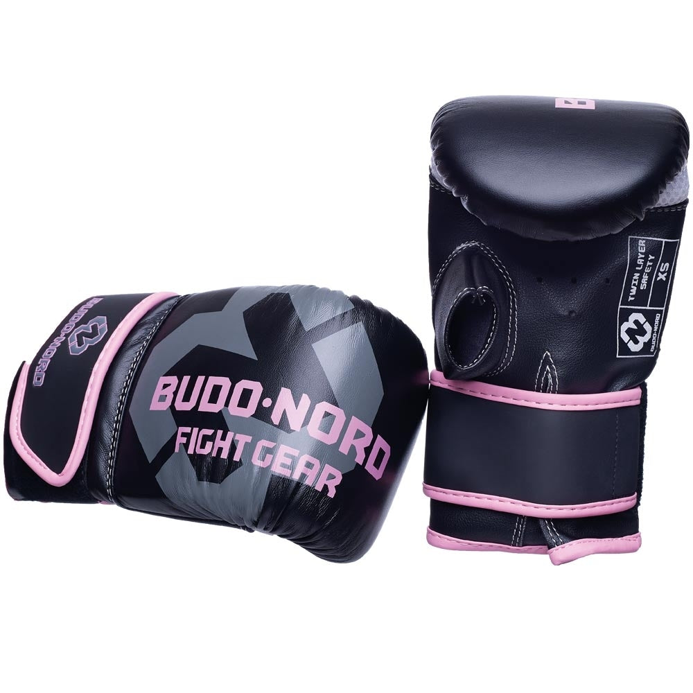 Budo-Nord Fight Gear Säckhandske Speed - Svart/Rosa