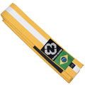 Budo-Nord BJJ Bälte - Gul/Vit