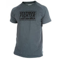 Fighter logo T-Shirt grå