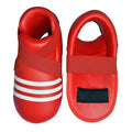 Adidas Wako Kickboxnings Fotskydd - Röd