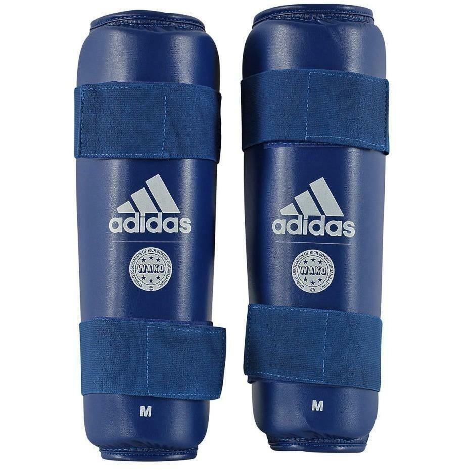 Adidas Wako Kickboxnings Benskydd - Blå