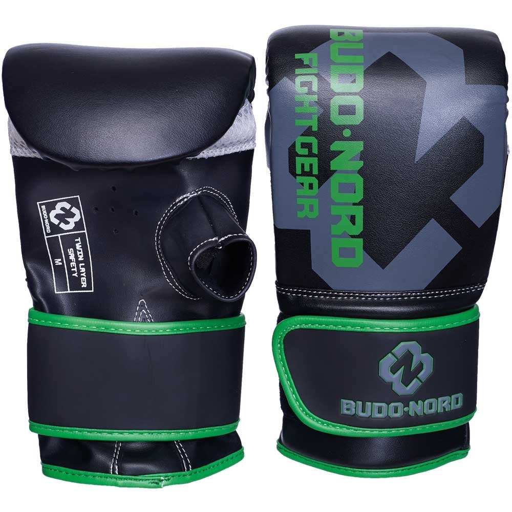 Budo-Nord Fight Gear Säckhandske Speed - Svart/Grön