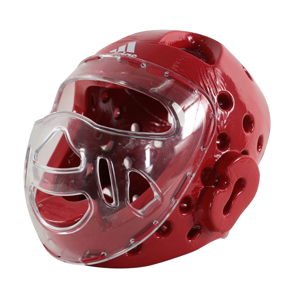 Adidas WT Huvudskydd Facemask - Röd