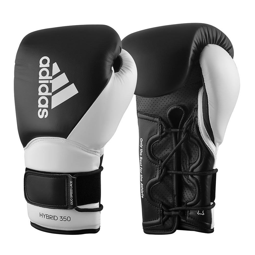 Adidas Hybrid 350 Elite Boxningshandskar - Svart/Vit