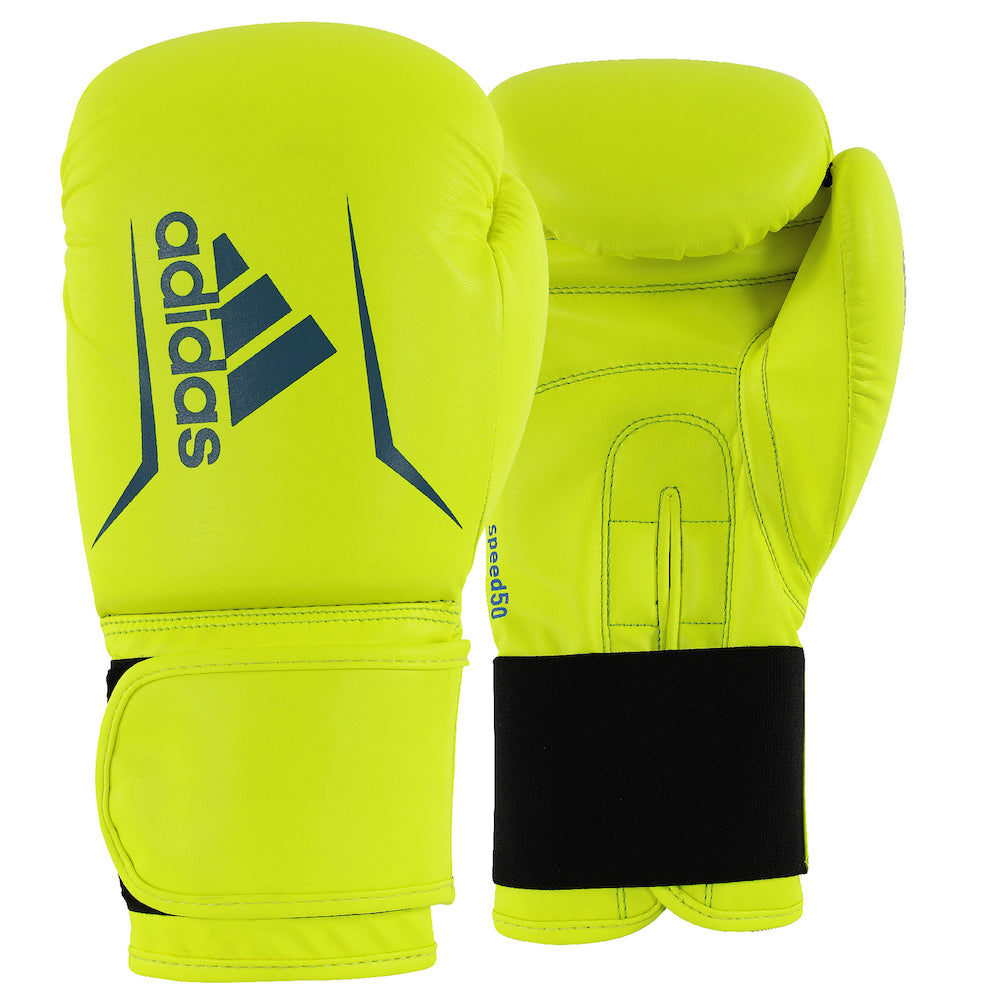 Adidas Boxhandske Speed 50 Gul-Blå