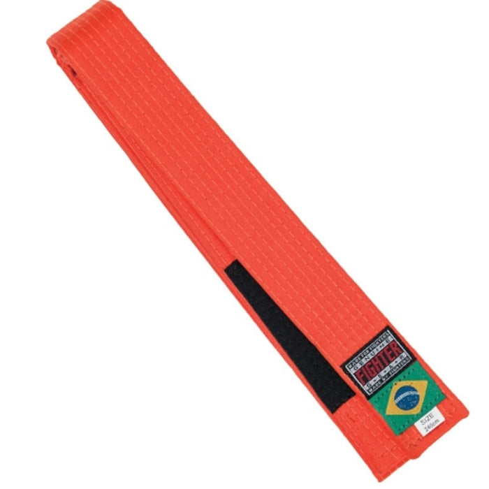 Fighter BJJ bälte - Orange/Svart