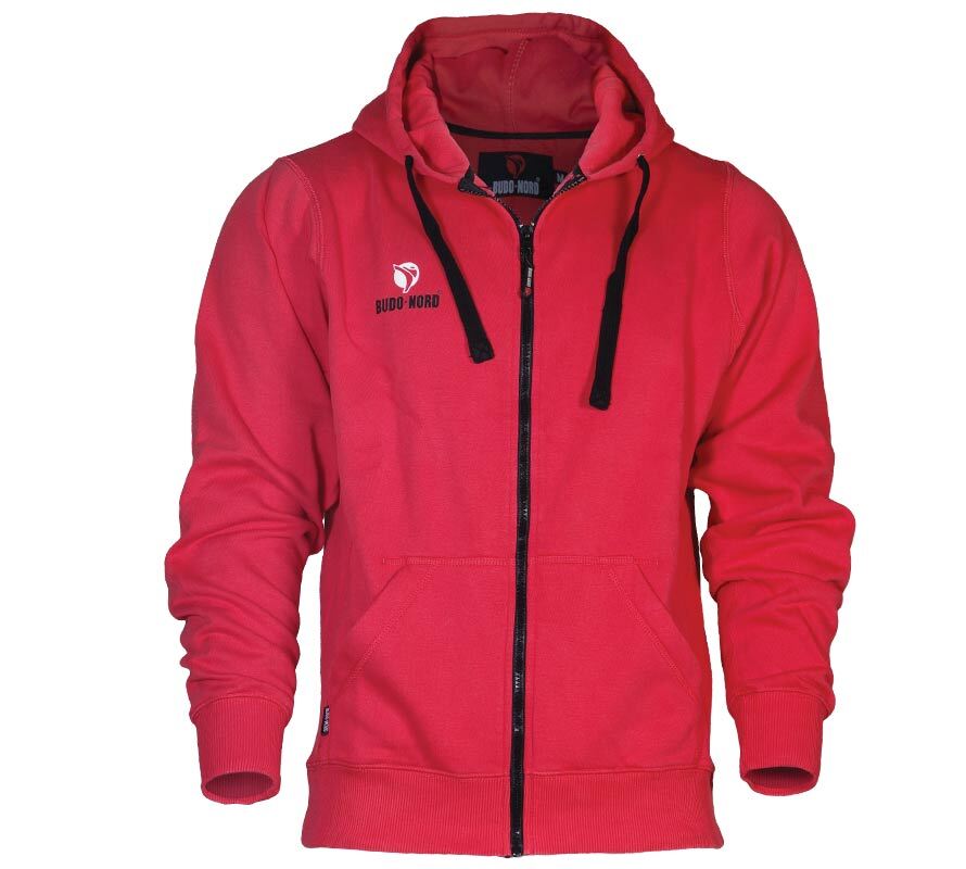 Budo-Nord Hood Rocky - Röd