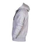 Gråmelerad Budo-Nord Rocky hoodie i bomull och polyester