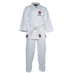 Vit Budo-Nord Empi JKA karatedräkt i 55 % bomull och 45 % polyester