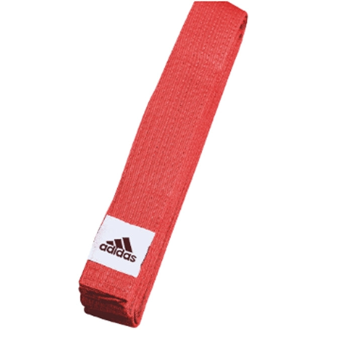 Adidas Kyu-bälte rött