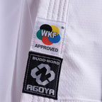 Detaljbild av Budo-Nord Agoya WKF karatedräkt