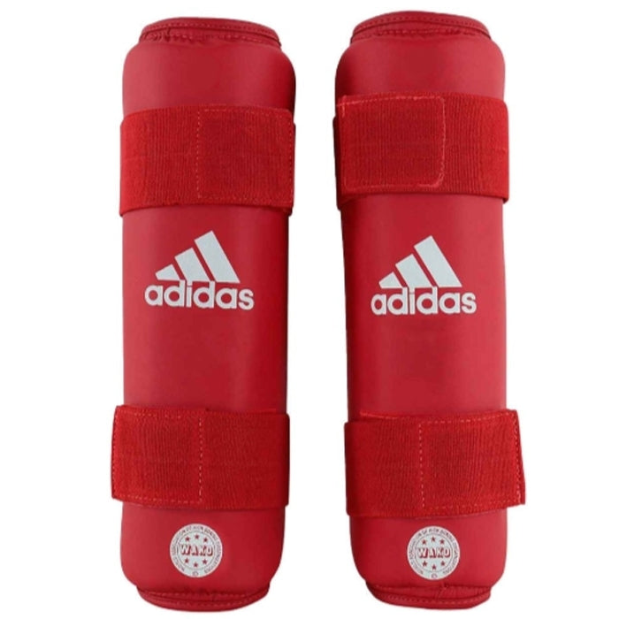 Adidas Wako Kickboxnings Benskydd - Röd