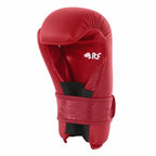 Röda Adidas ITF handskydd med I-Comfort-foder och kardborre runt handleden