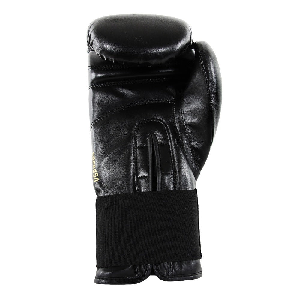 Adidas Speed 50 Boxningshandskar - Svart/Guld
