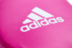 Rosa och silverfärgade Adidas Speed Coach mittsar med vadderad innerhand och greppboll
