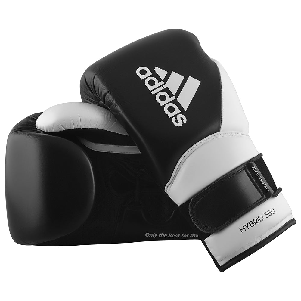 Adidas Hybrid 350 Elite Boxningshandskar - Svart/Vit