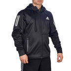 Svart Adidas Boxwear Tech hoodie för uppvärmning och träning