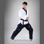 Adidas Taekwondodräkt WT Poomsae Herr - Vit/Mörkblå - Adidas | Kraft & Kontroll