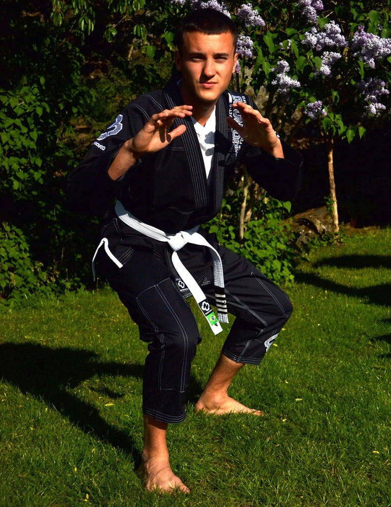 Budo-Nord BJJ Dräkt Aprendiz - Svart