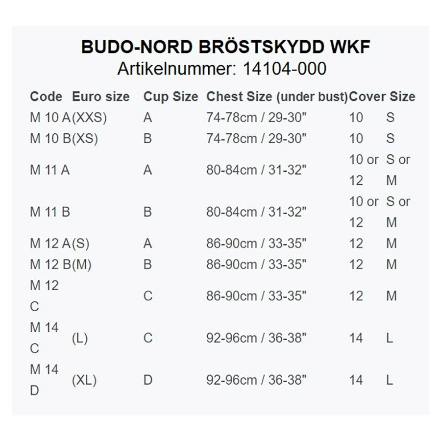 Budo-Nord Bröstskydd WKF