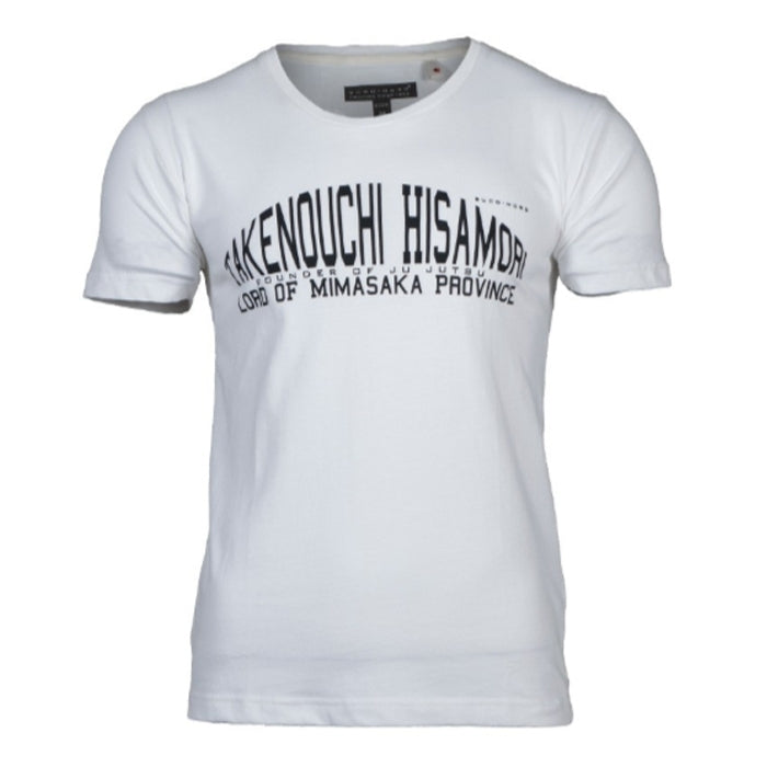 Budo-Nord T-shirt Culture Sport Takenouchi Hisamori Ju Jutsu - Vit