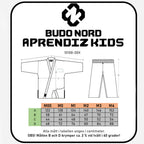 Budo-Nord BJJ-Dräkt Aprendiz Kids Vit