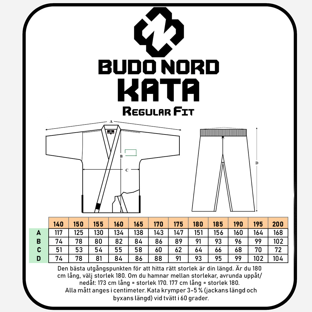 Budo-Nord Karatedräkt Kata Premium JKA Approved Regular Fit