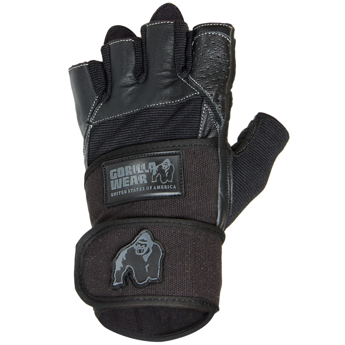 Gorilla Wear Dallas Wrist Wrap Gloves - Svart