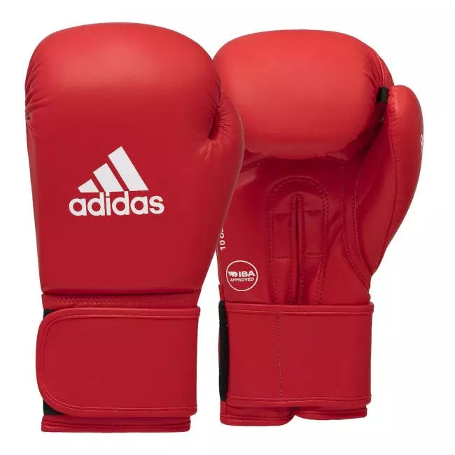 Adidas Boxhandskar IBA-Godkänd Röd