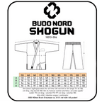 Budo-Nord Sei Tai Shogun ju-jutsudräkt för klubbträning och tävling