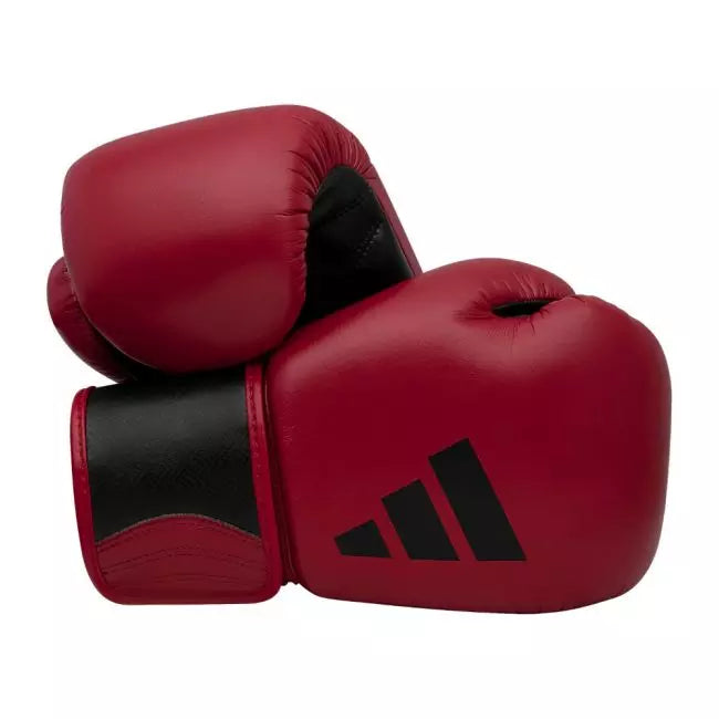 Röda och svarta Adidas Thai Tilt FW22 boxningshandskar för grundteknik och längre kombinationer, för boxningsträning