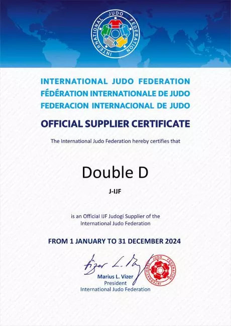 Adidas Judodräkt Champion 3 Regular fit - Vit