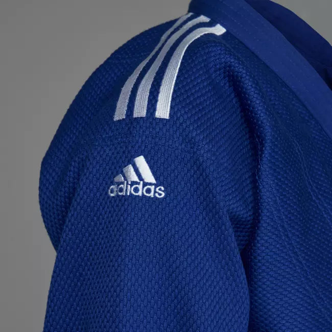 Adidas Judodräkt Champion 3 Slim Fit - Blå