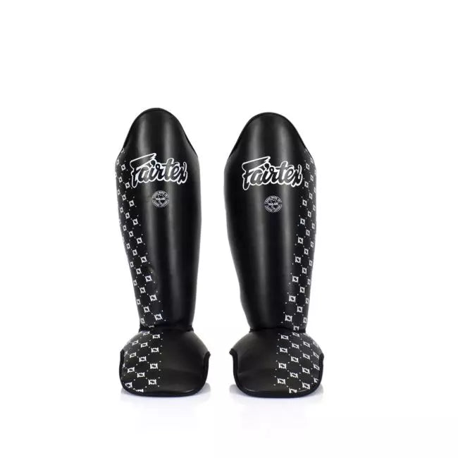 Fairtex SP5 Ben- och Vristskydd Thai Svart - bild 3