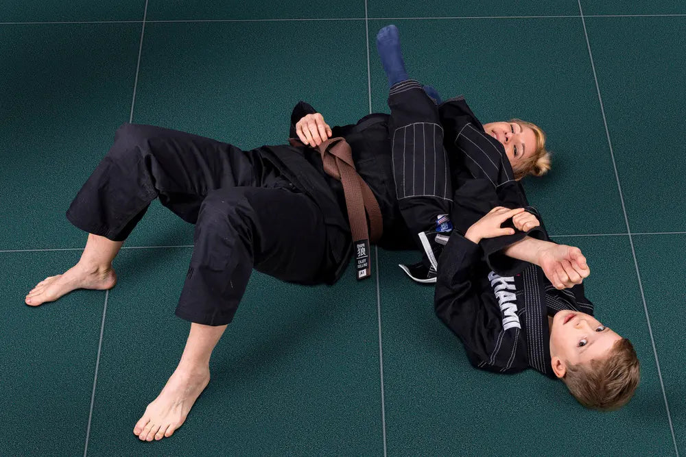 Okami BJJ-dräkt Kids Competition Team Svart