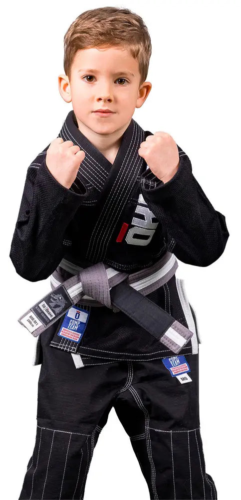 Okami BJJ-dräkt Kids Competition Team Svart