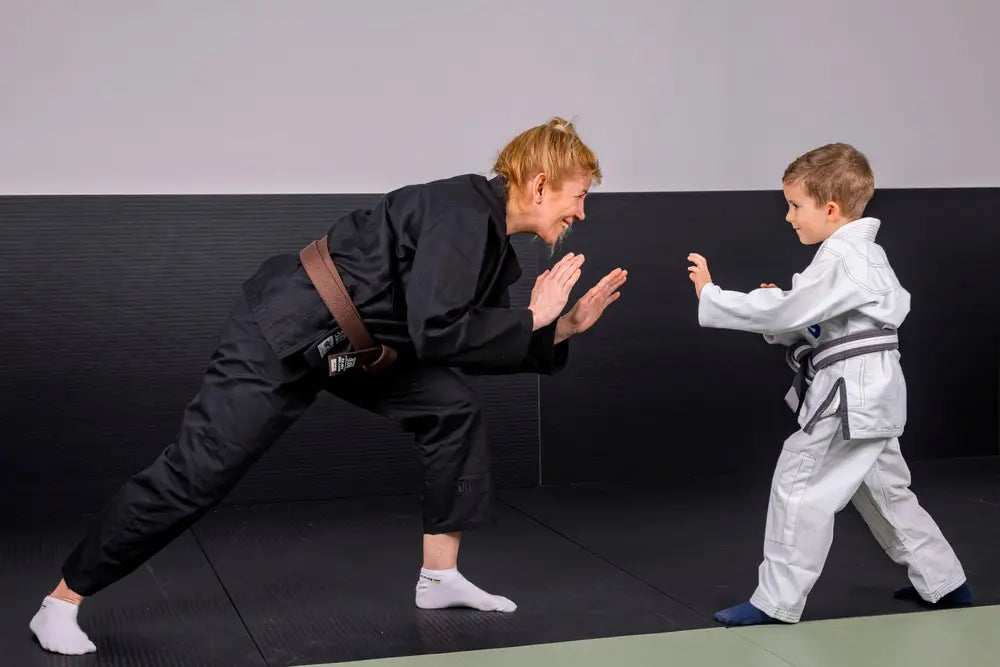 Okami BJJ-dräkt Kids Competition Team Vit