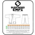 Budo-Nord Jujutsudräkt Empi - Svart