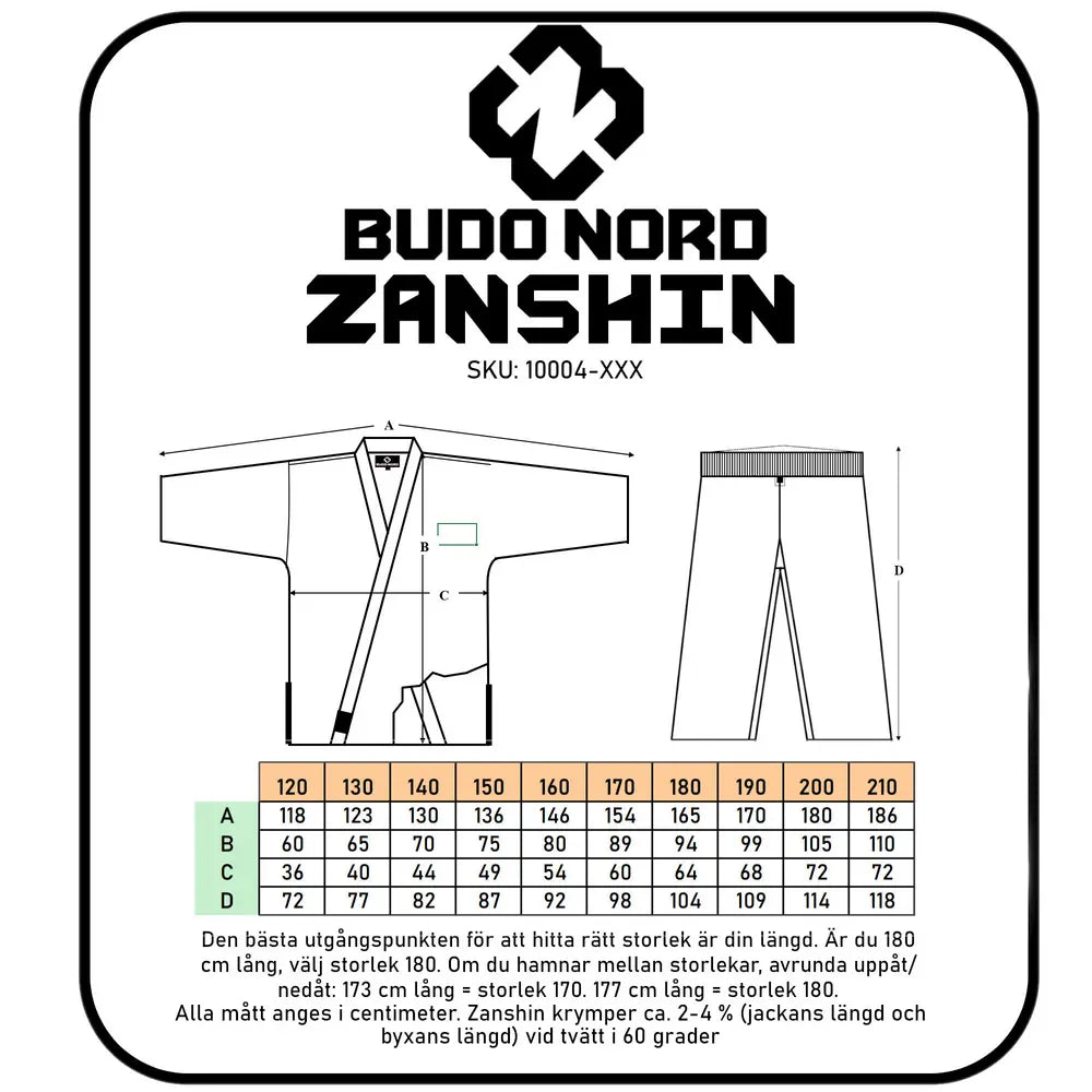 Budo-Nord Karatedräkt JKA Zanshin