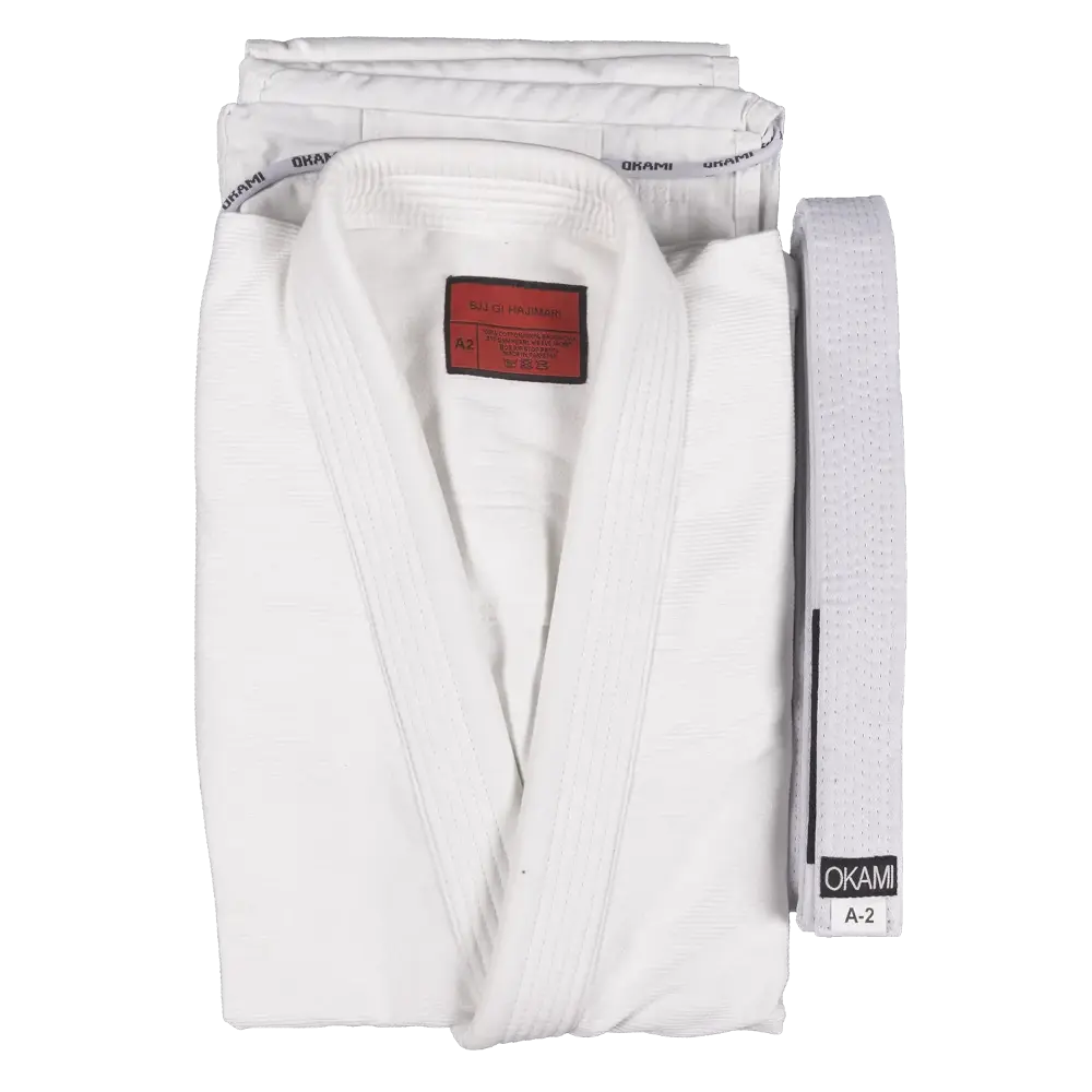 Okami BJJ-dräkt Hajimari - Vit