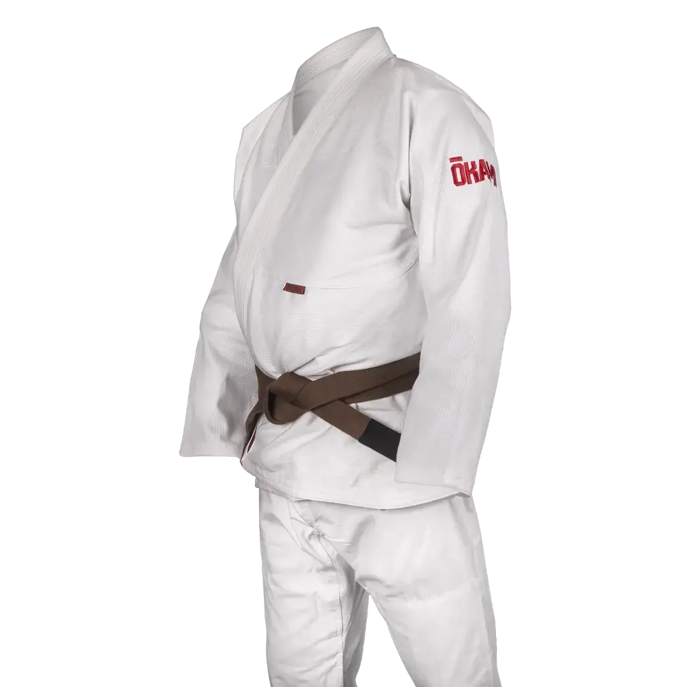 Okami BJJ-dräkt Hajimari - Vit