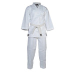 Vit Budo-Nord Empi karatedräkt i 55 % bomull och 45 % polyester