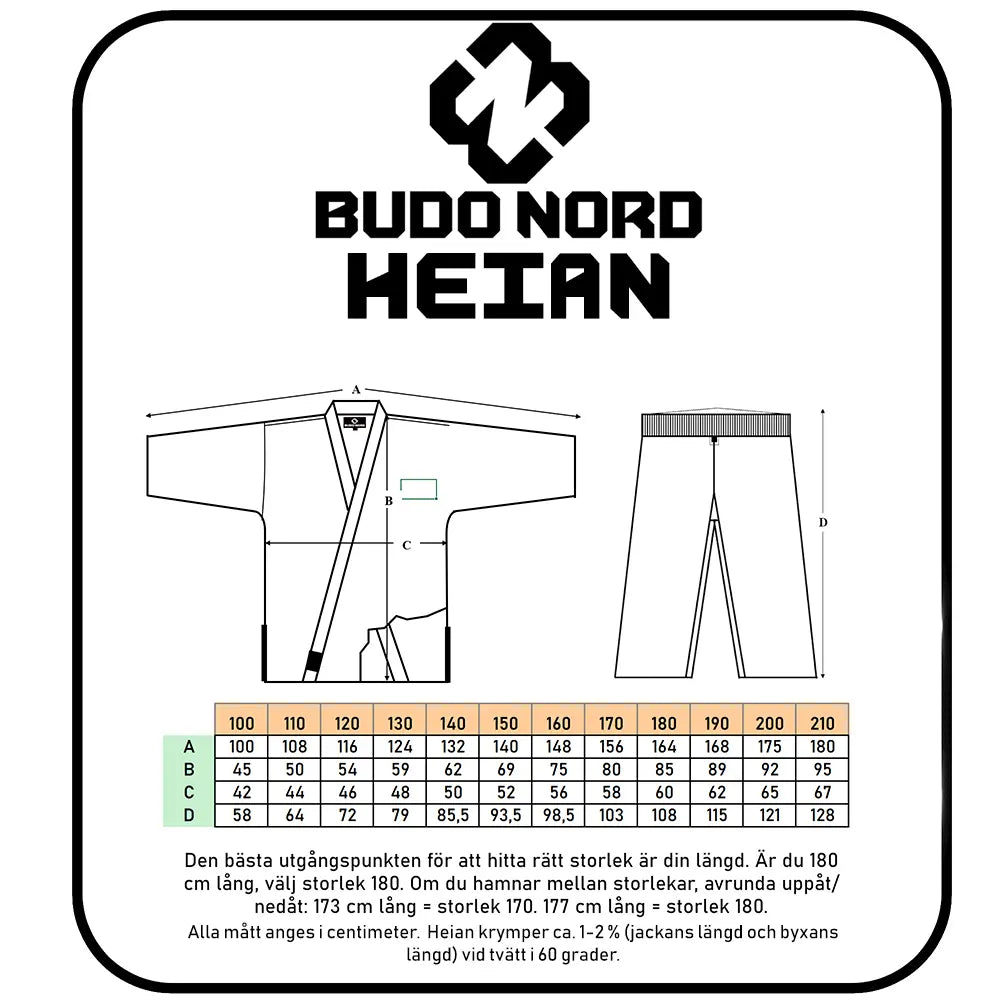 Budo-Nord Karatedräkt JKA Heian