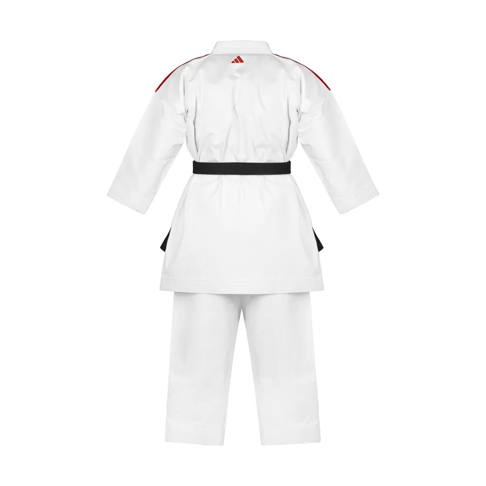 Adidas Karatedräkt Shori Kata - Vit/Röd