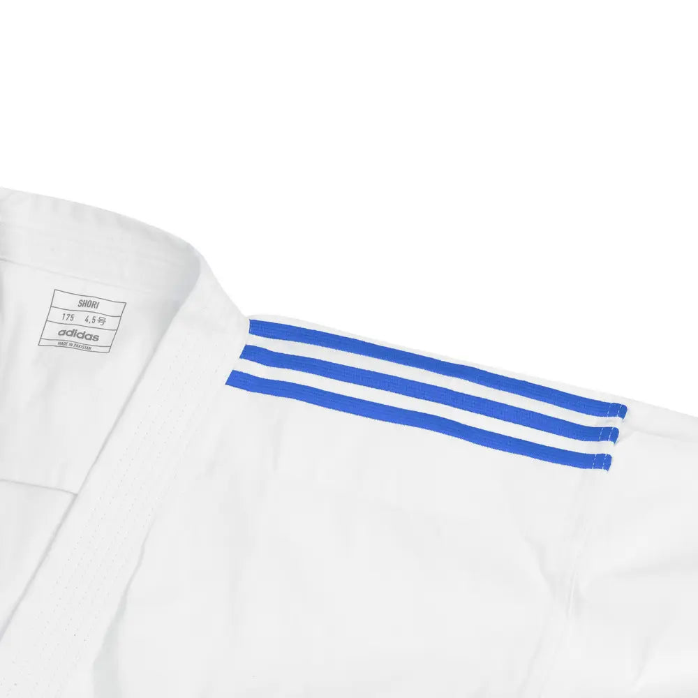 Adidas Karatedräkt Shori Kata Vit-Blå
