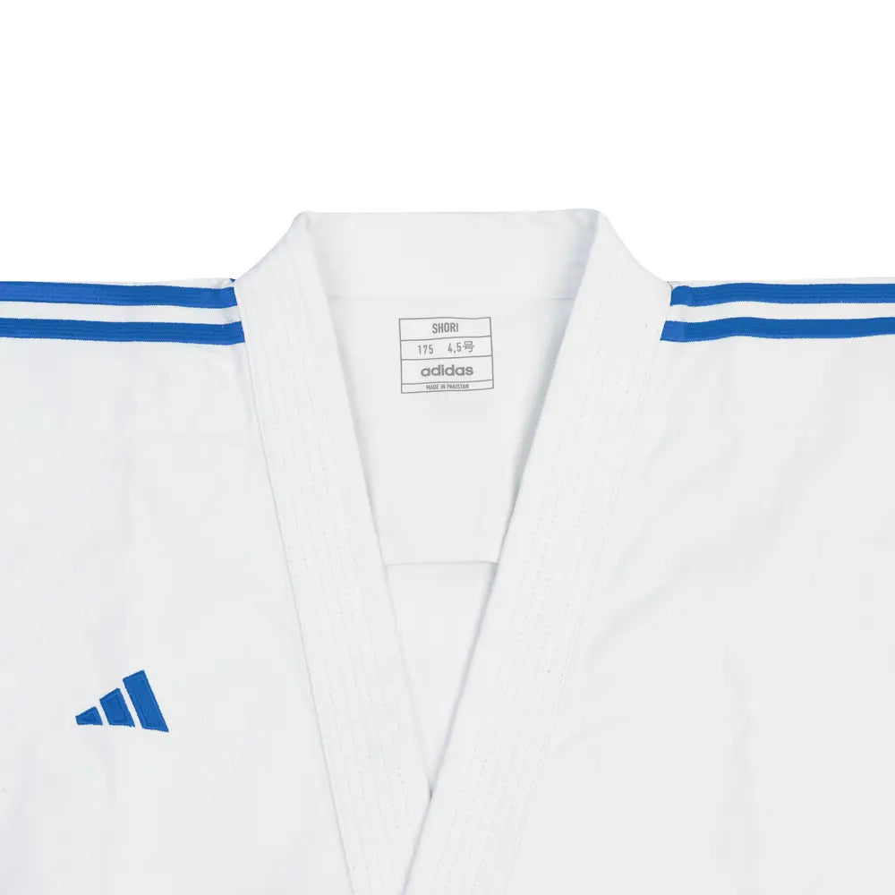 Adidas Karatedräkt Shori Kata Vit-Blå