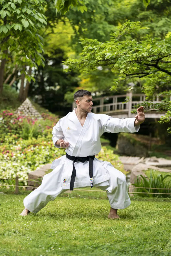 Adidas Karatedräkt Shori Kata Vit-Svart