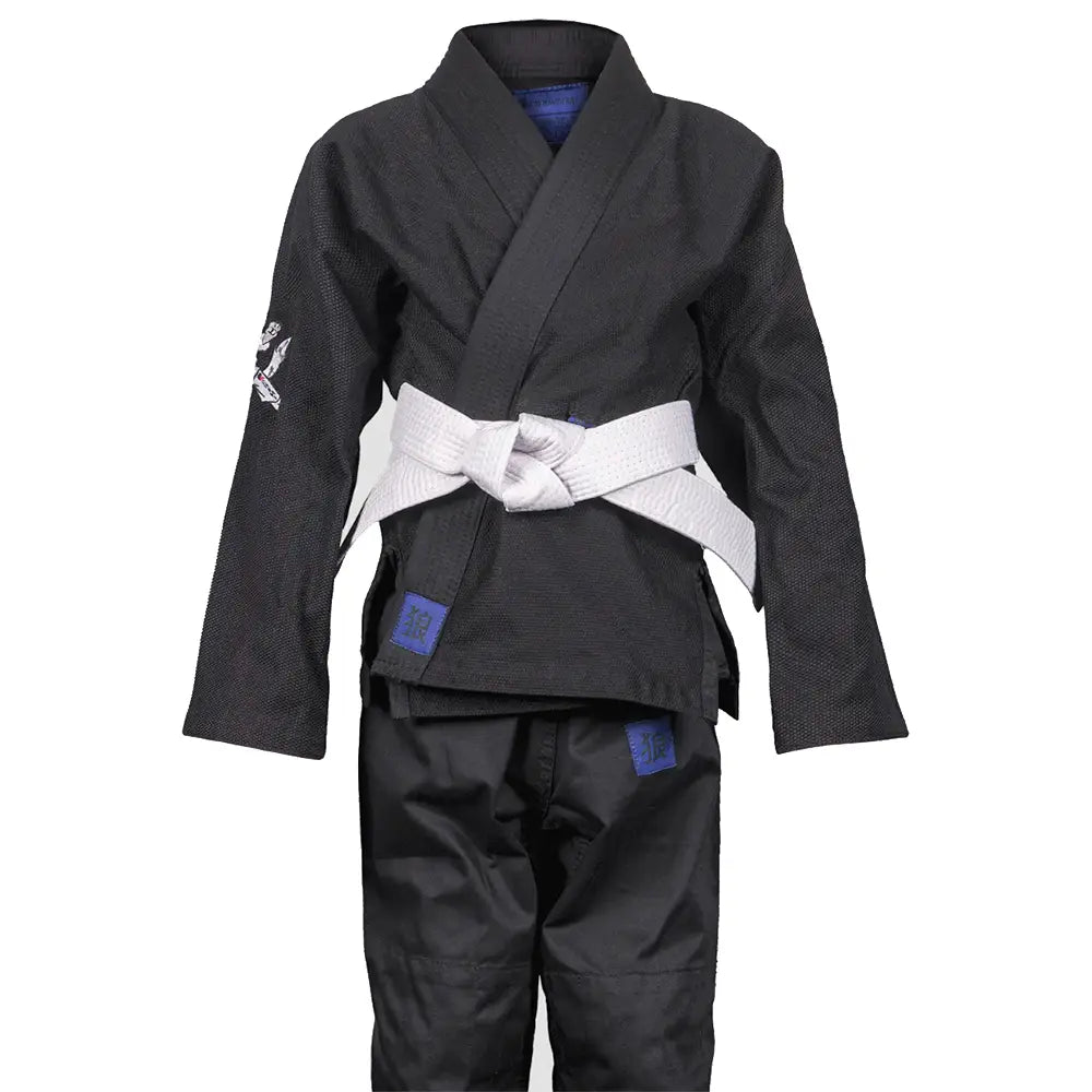 Okami BJJ-dräkt Hajimari Barn - Svart