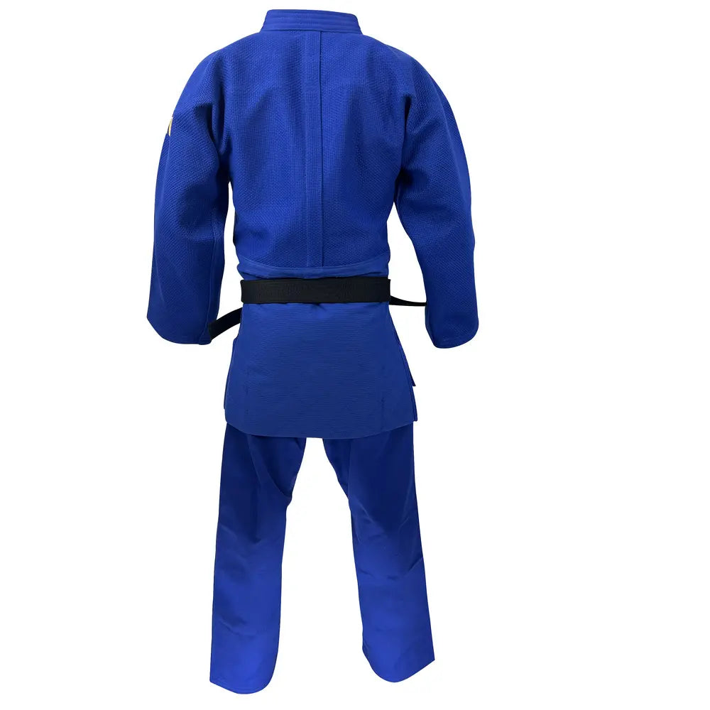 Adidas Judodräkt Champion 3 Green Label Blå Slim Fit